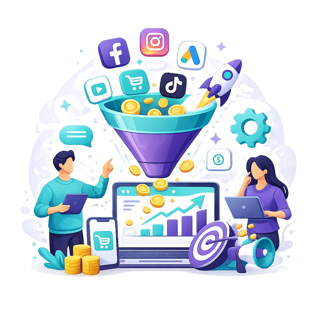 Gestión Paid Media Multicanal - Embudos de venta